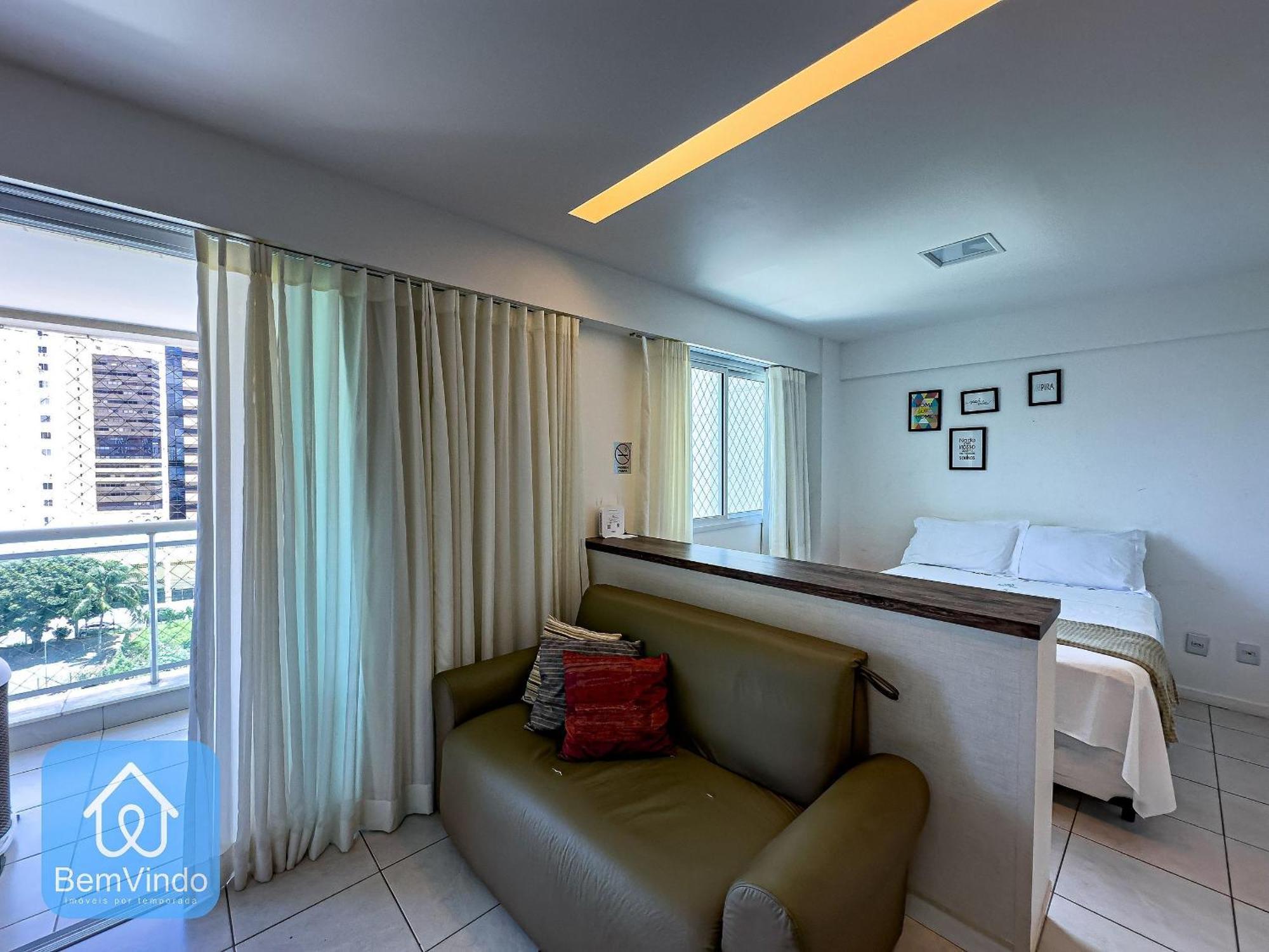 Apartamento Ao Lado Do Salvador Shopping 3 Luaran gambar